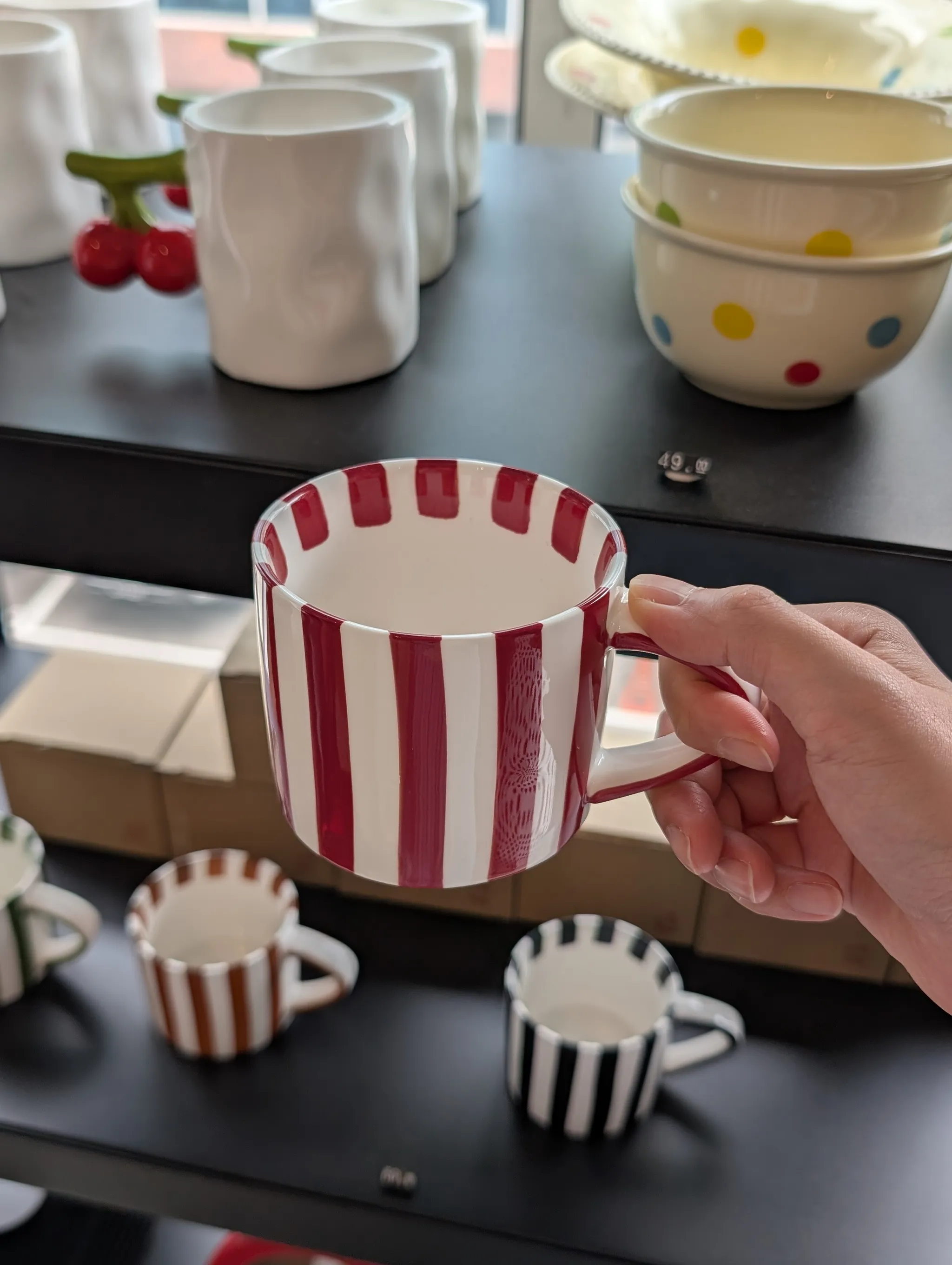 KONA Stripes Mug (Red) from 1061KONA, Johor Bahru, Malaysia