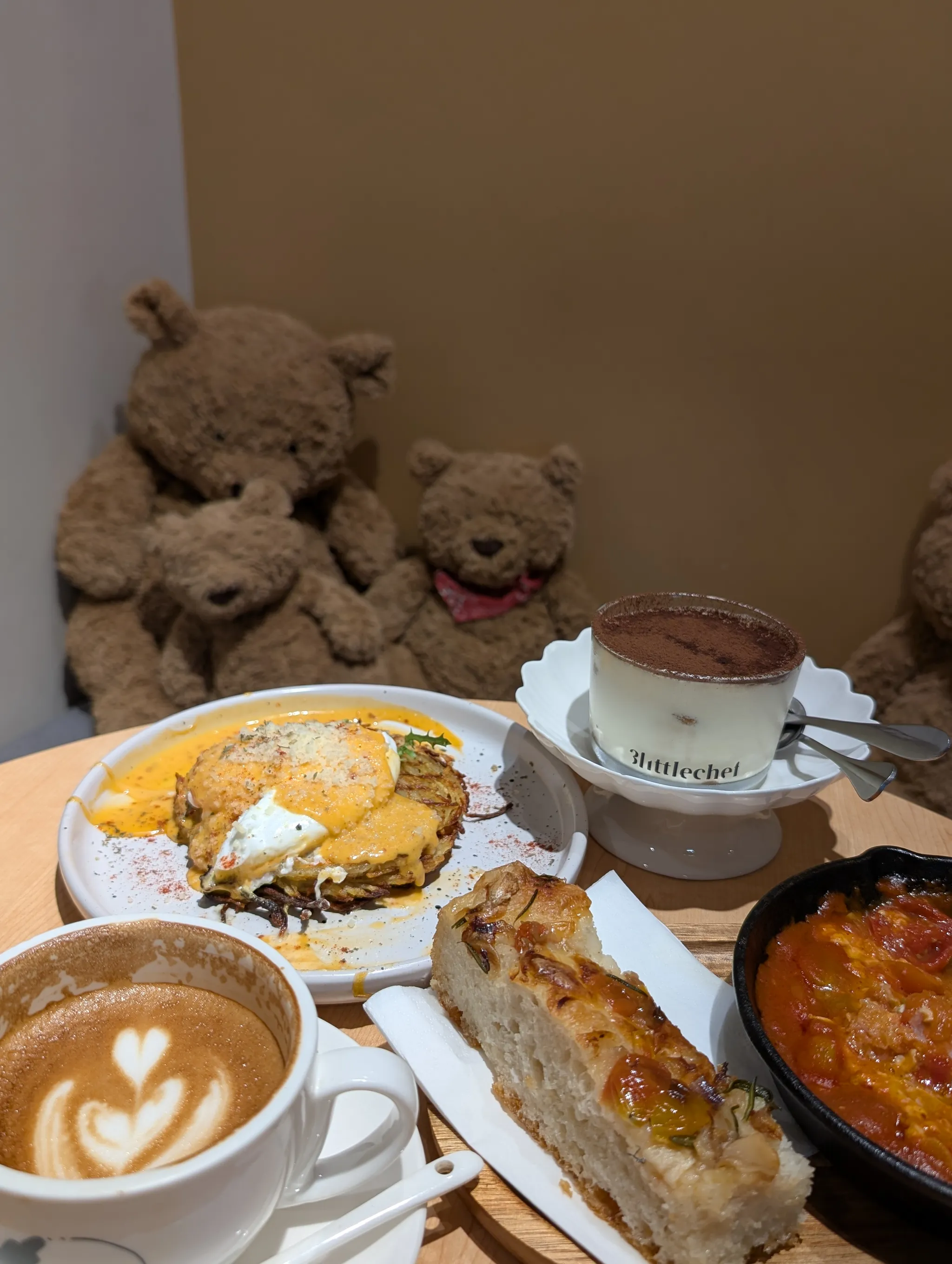 Full brunch spread from 3littlechef at Trove Hotel, Johor Bahru, Malaysia