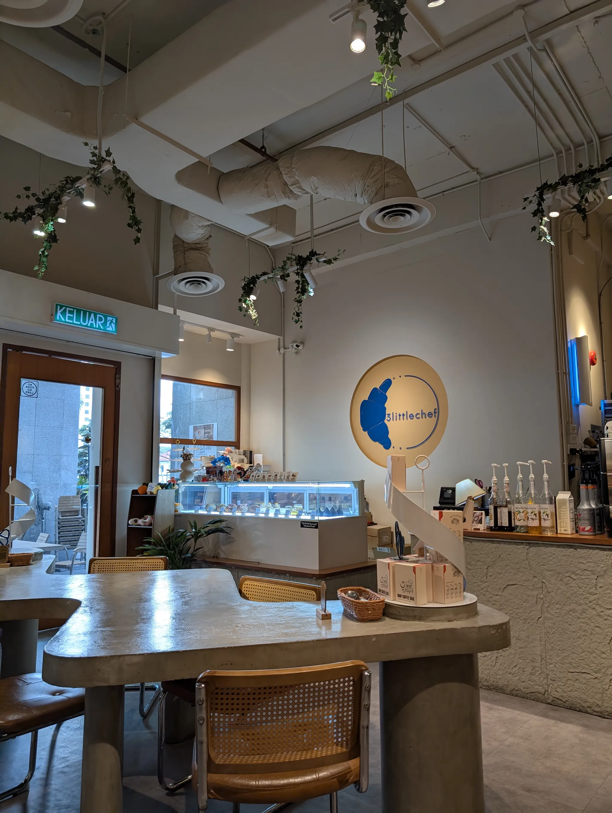 Interior of 3littlechef at Trove Hotel, Johor Bahru, Malaysia