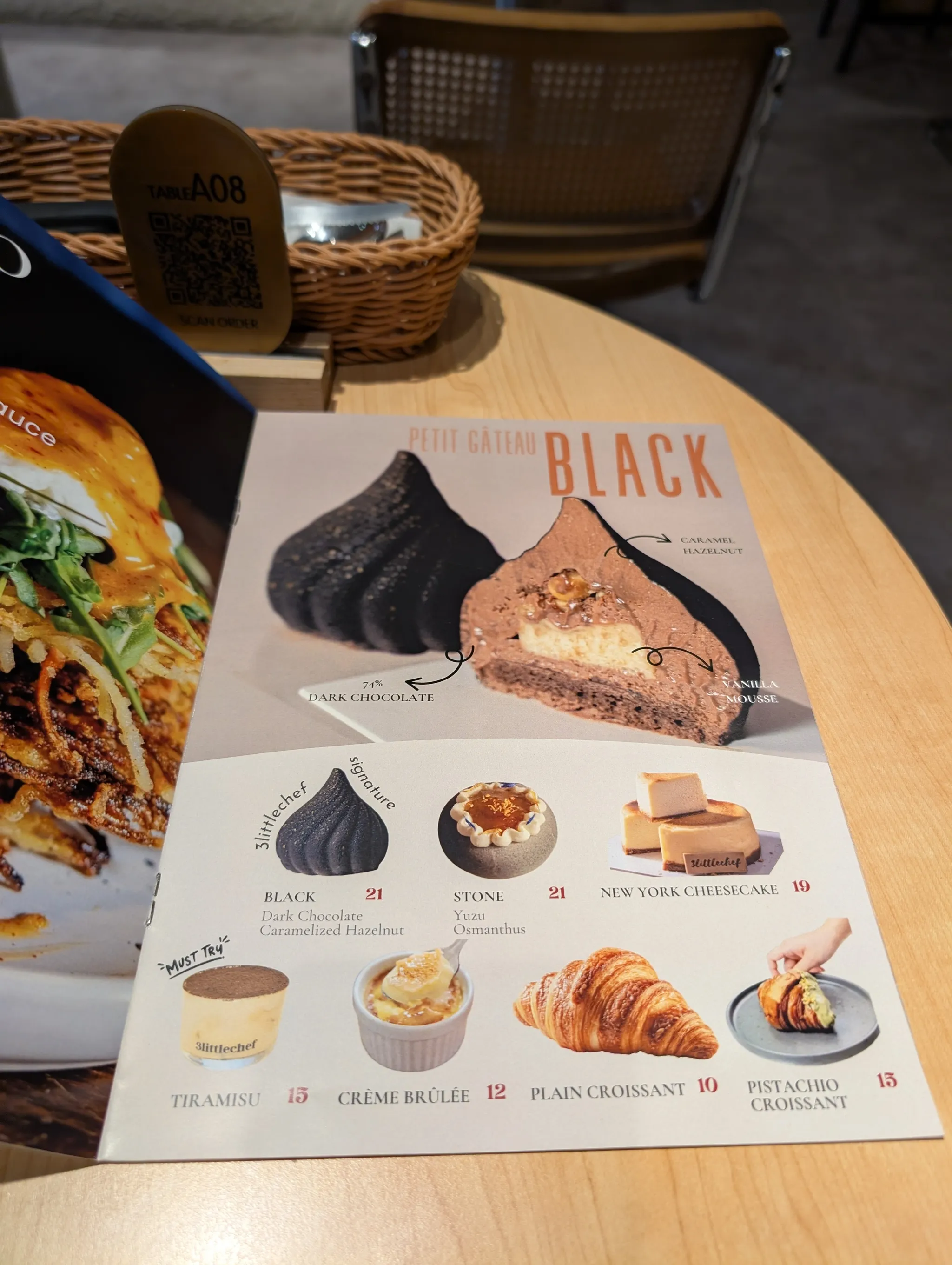 Menu from 3littlechef at Trove Hotel, Johor Bahru, Malaysia