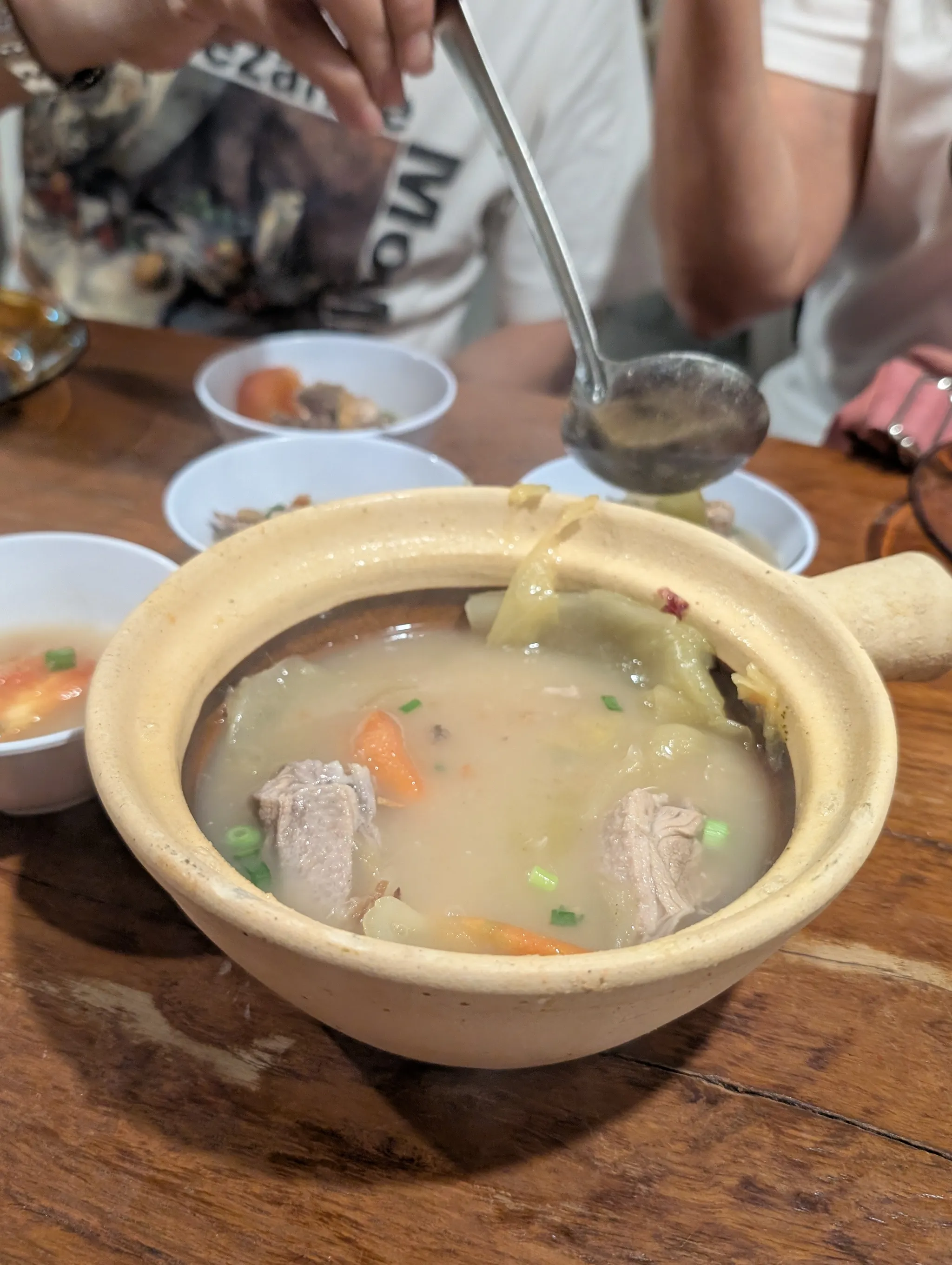 Big Baba Itik Tim, Nyonya-styled traditional duck soup with salted vegetables, tomatoes and salted plums