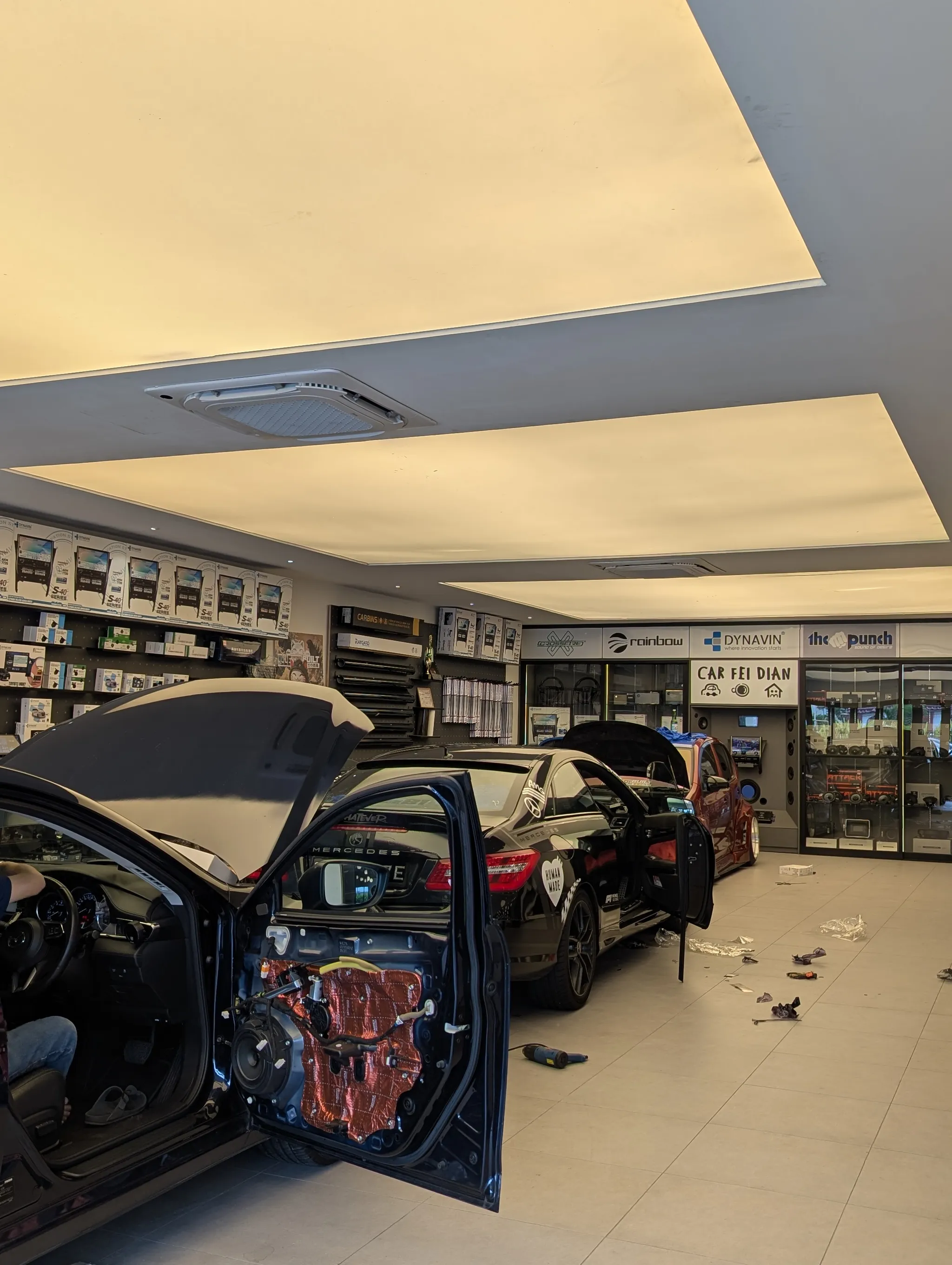 Car Workshop at Carfeidian, Taman Melodies, Johor Bahru, Malaysia