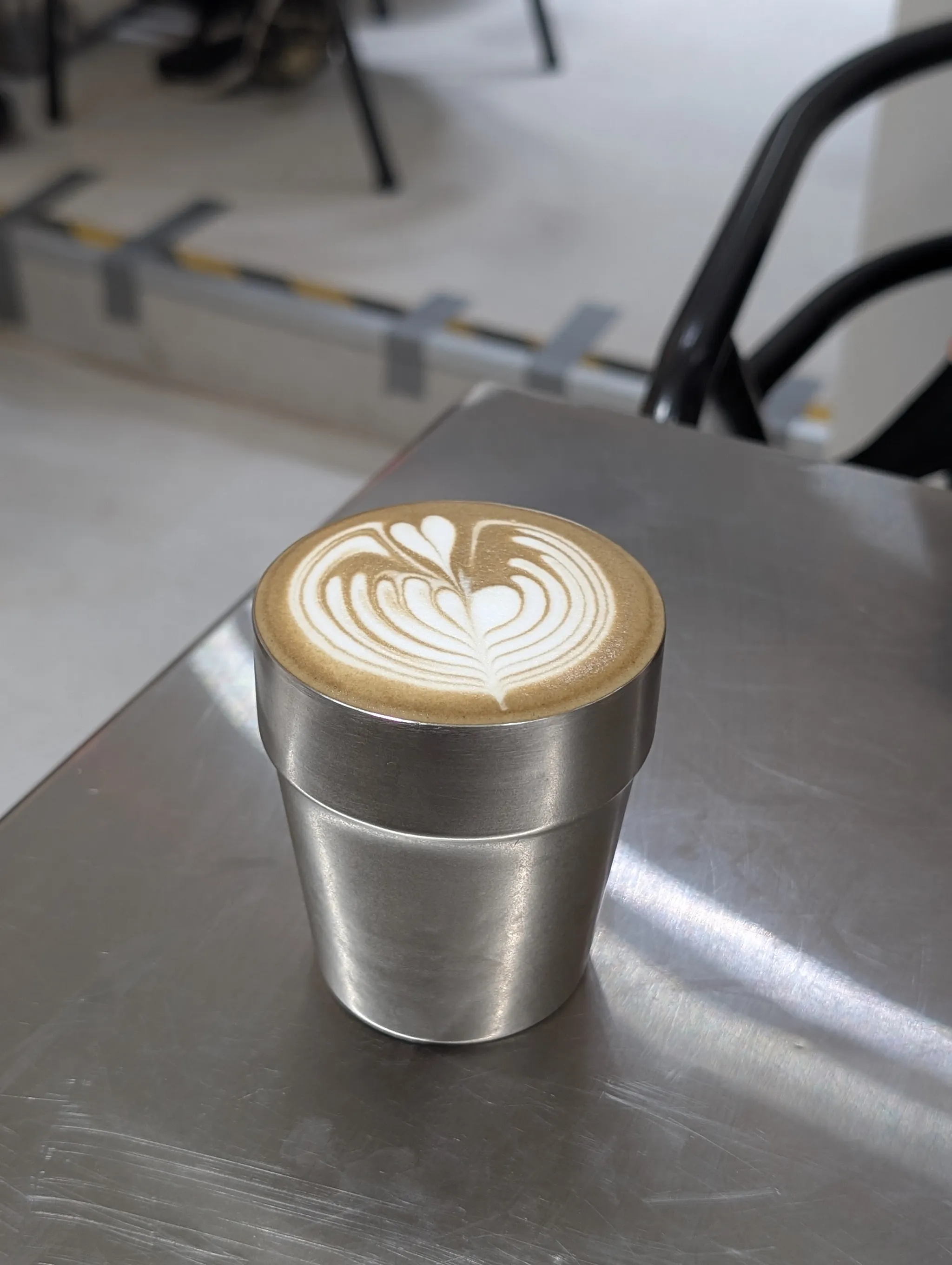 Hojicha drink from Coexist Coffee Co. Pasir Panjang