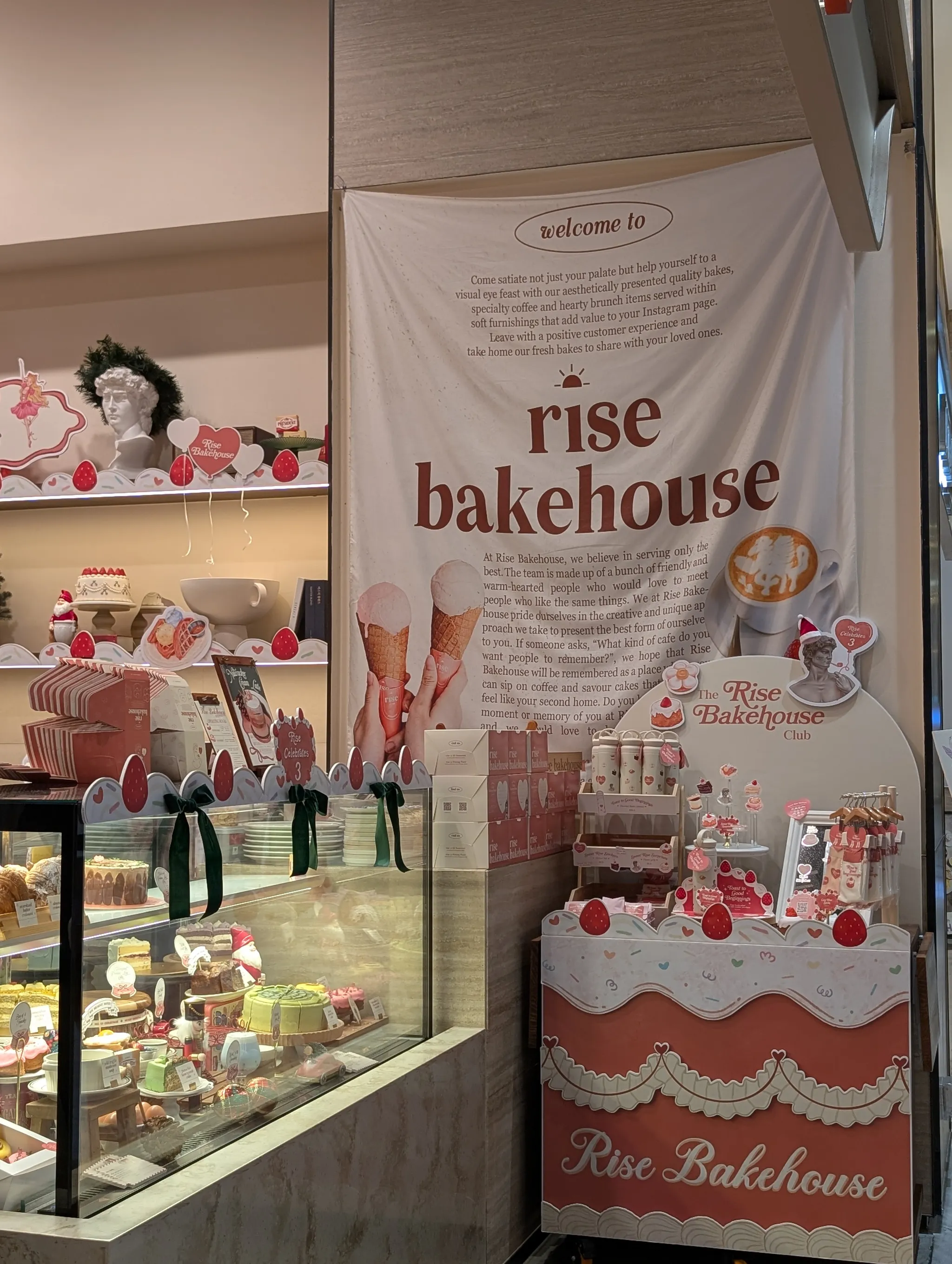 Beautiful interior from Rise Bakehouse TripleOne Somerset, Singapore