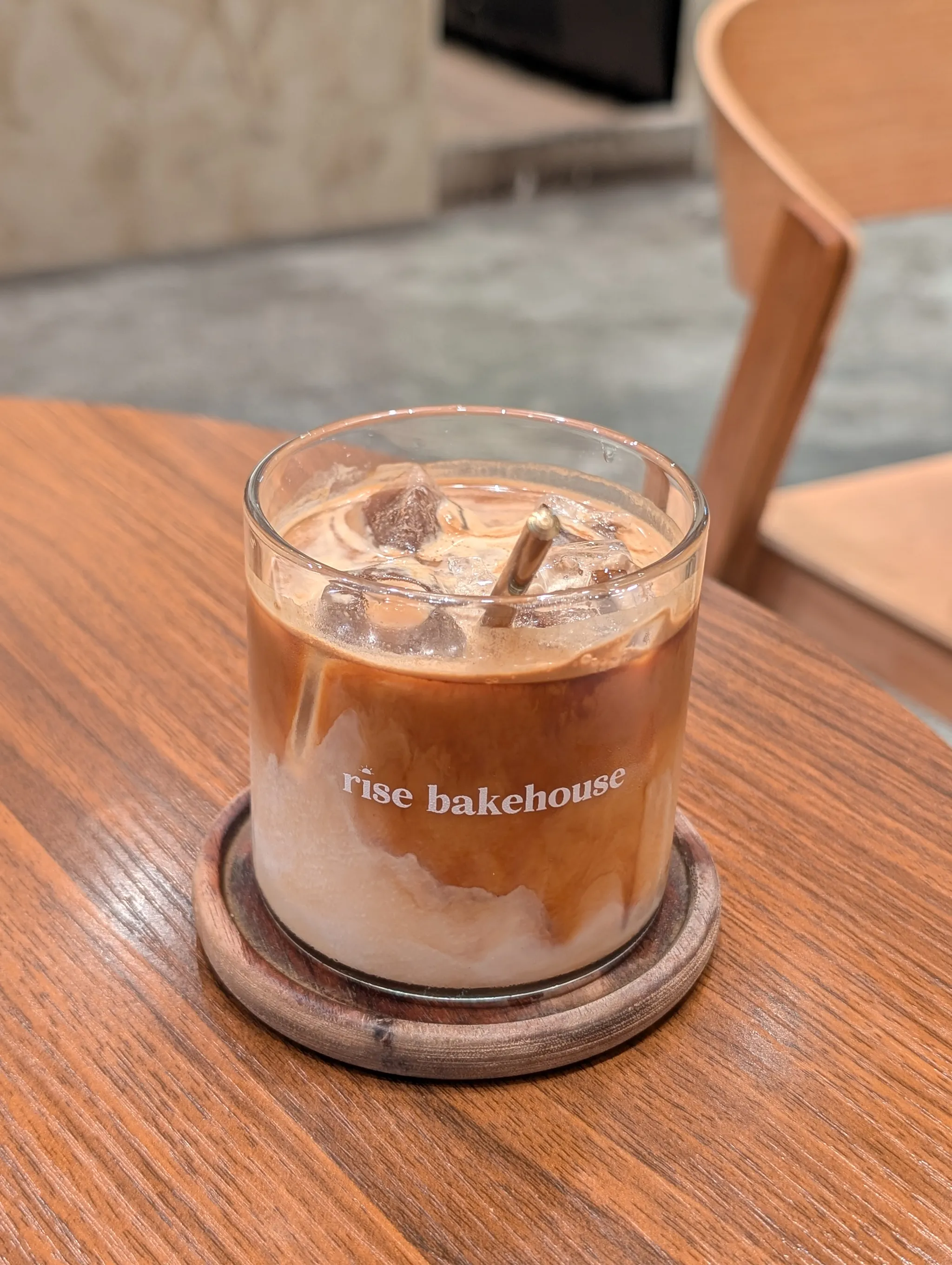 Iced Latte from Rise Bakehouse TripleOne Somerset, Singapore