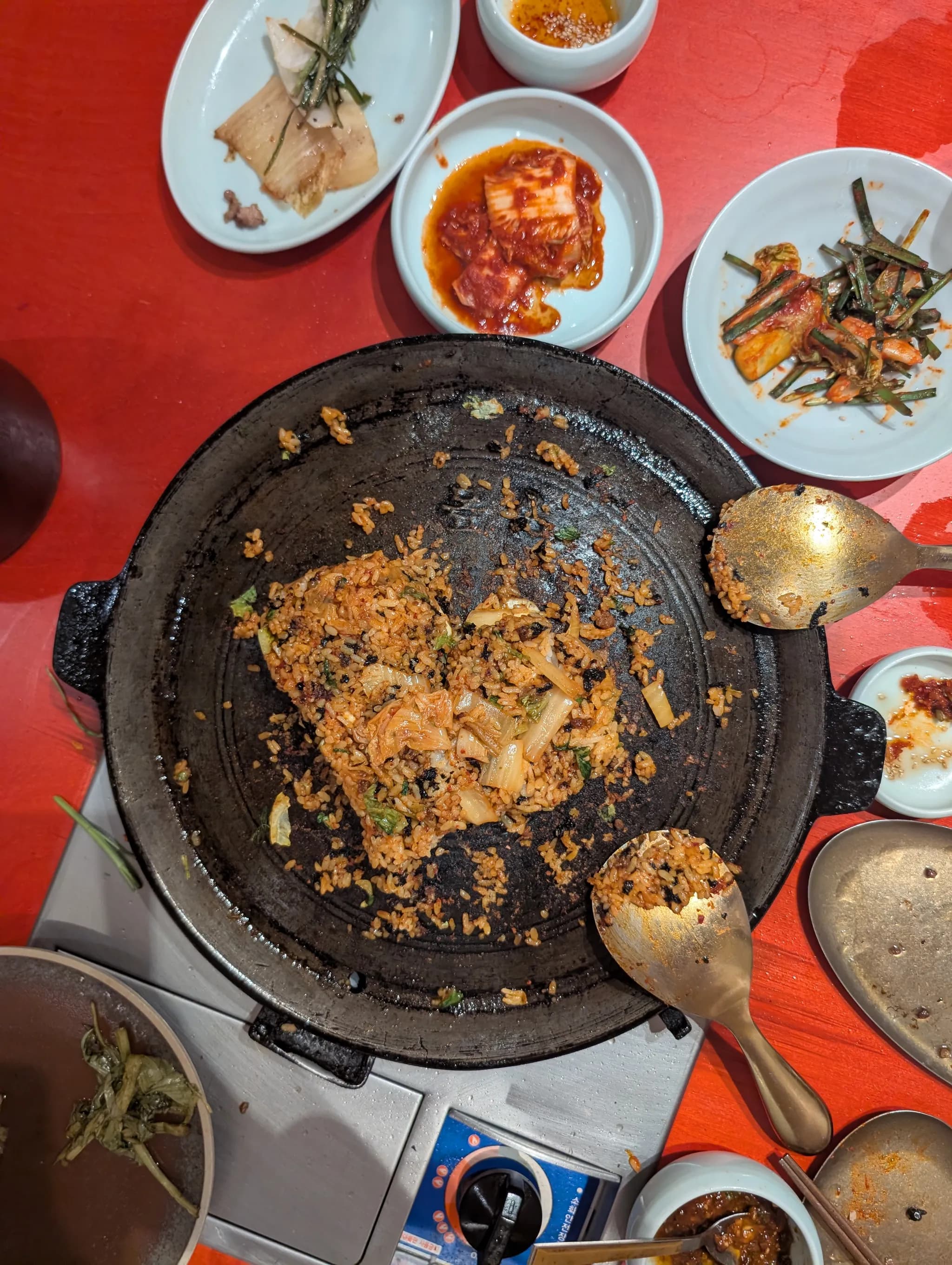 Pot Lid Stir-Fried Rice Kimchi Fried Rice from Sodeng, Telok Ayer, Singapore