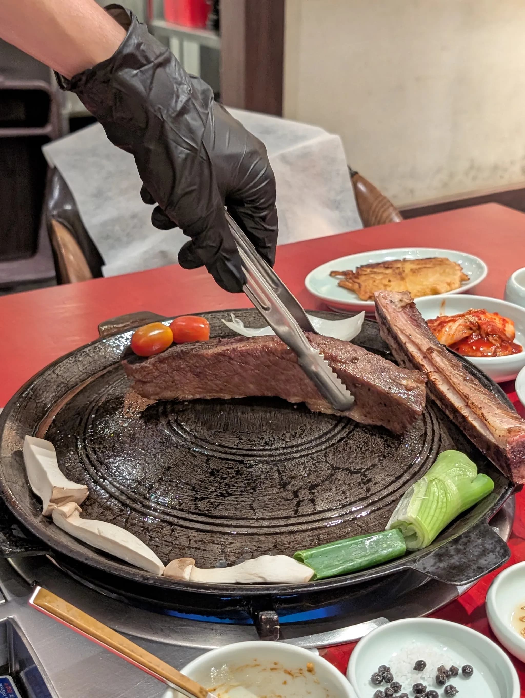 Woodae Galbi Korean Grilled Beef Short Ribs from Sodeng, Telok Ayer, Singapore