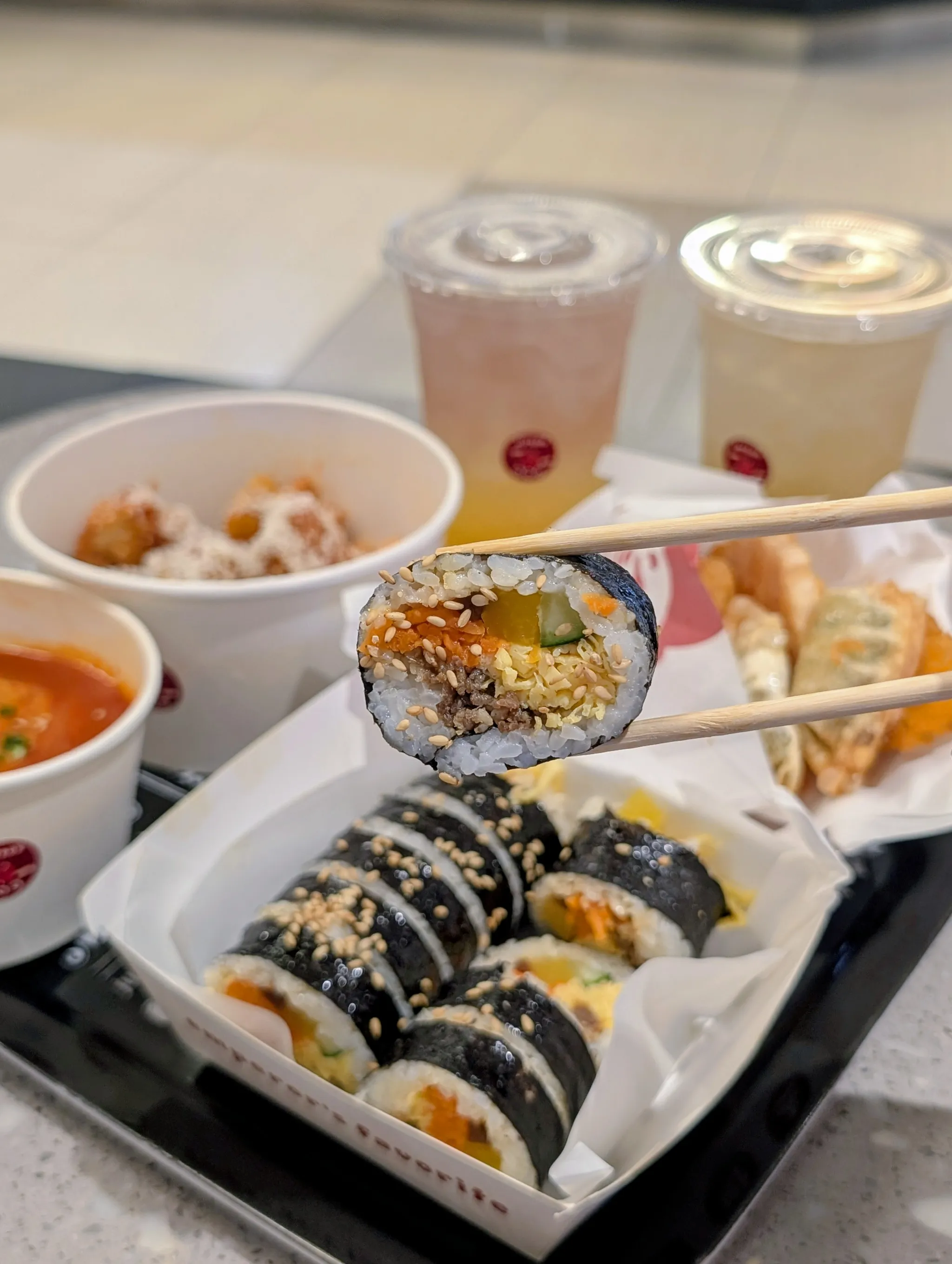 Beef Bulgogi Kimbap from Sotbox in Suntec City, Singapore