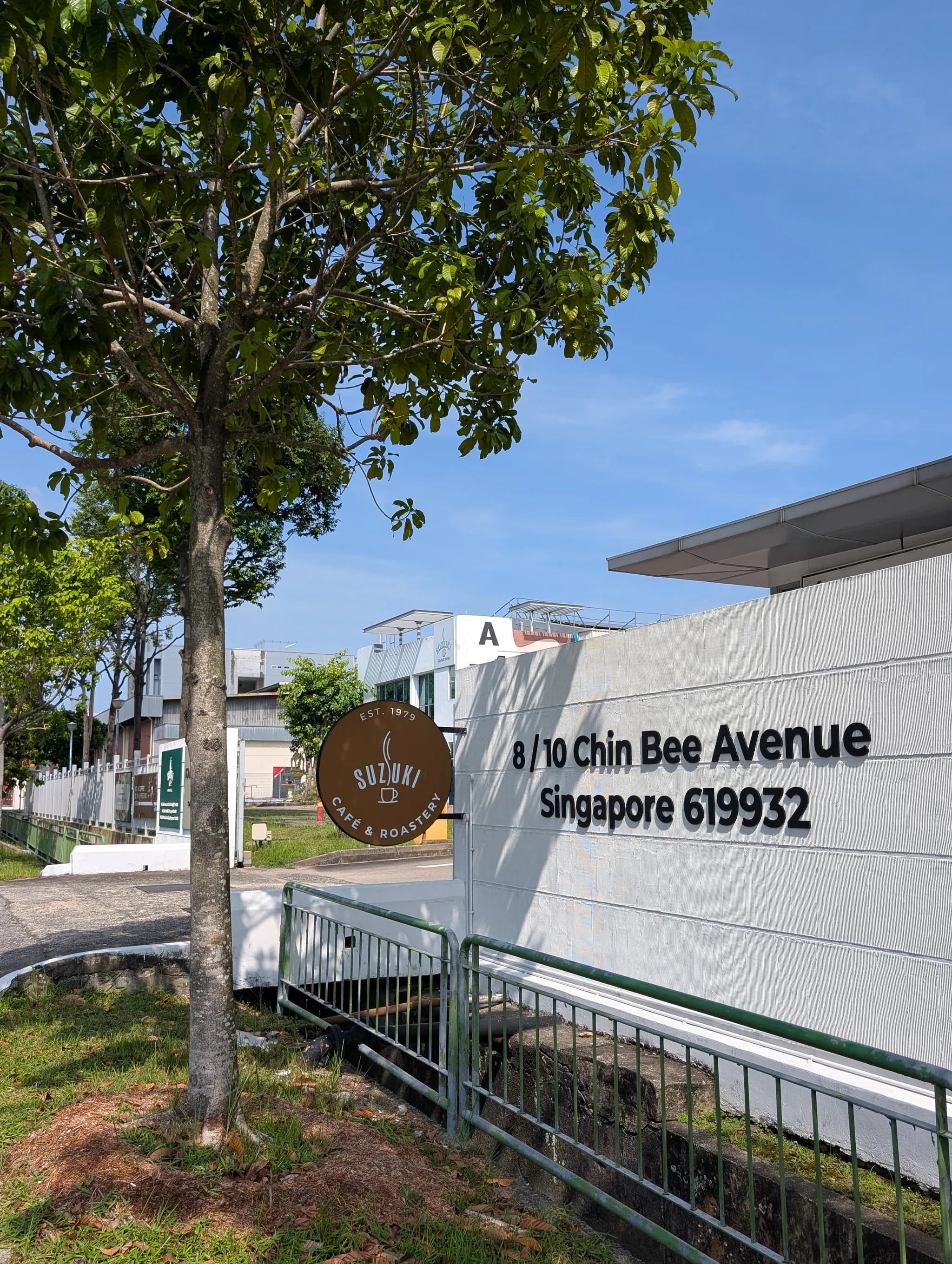 Exterior of Suzuki Cafe and Roastery, Singapore