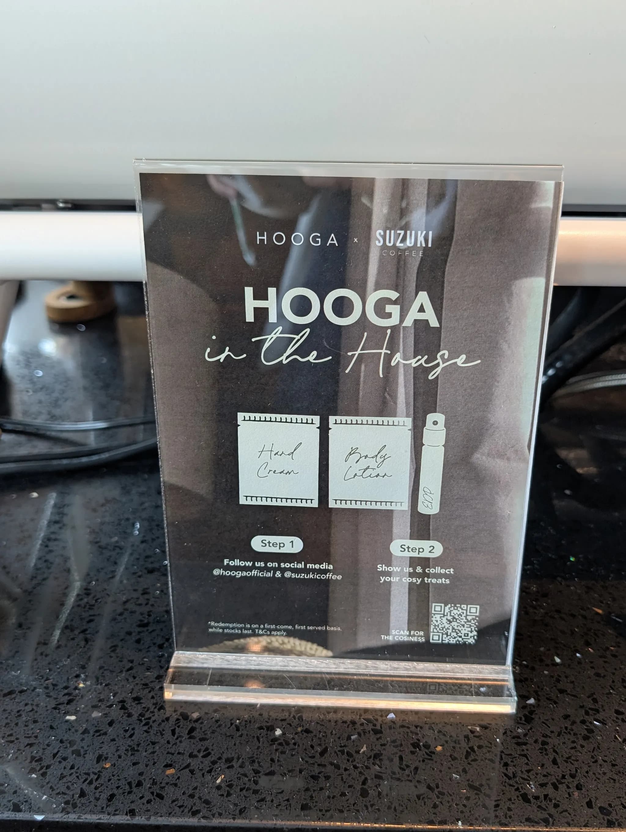 Suzuki Cafe and Roastery and HOOGA home living collaboration in Singapore