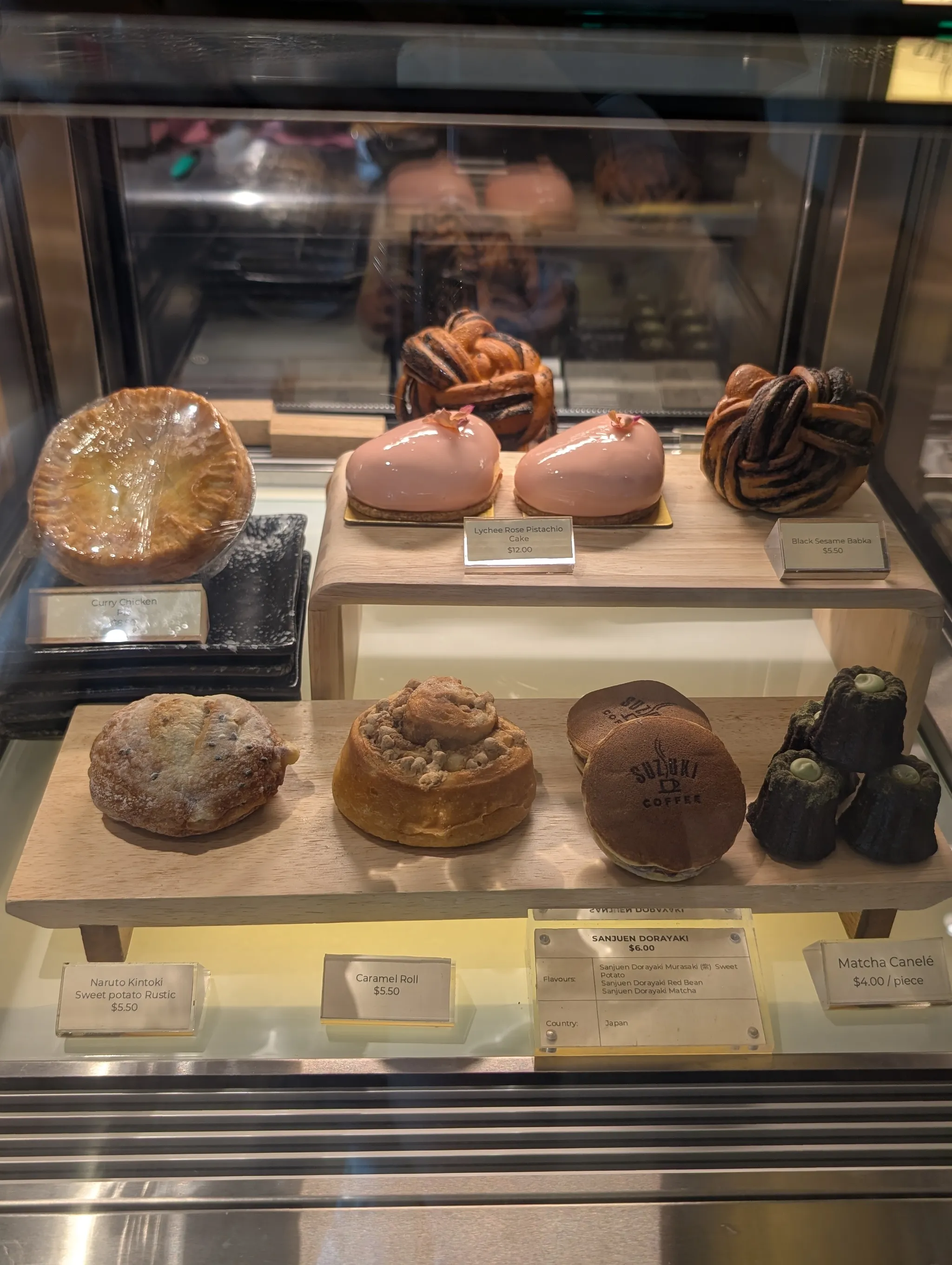 Pastries of Suzuki Cafe and Roastery, Singapore