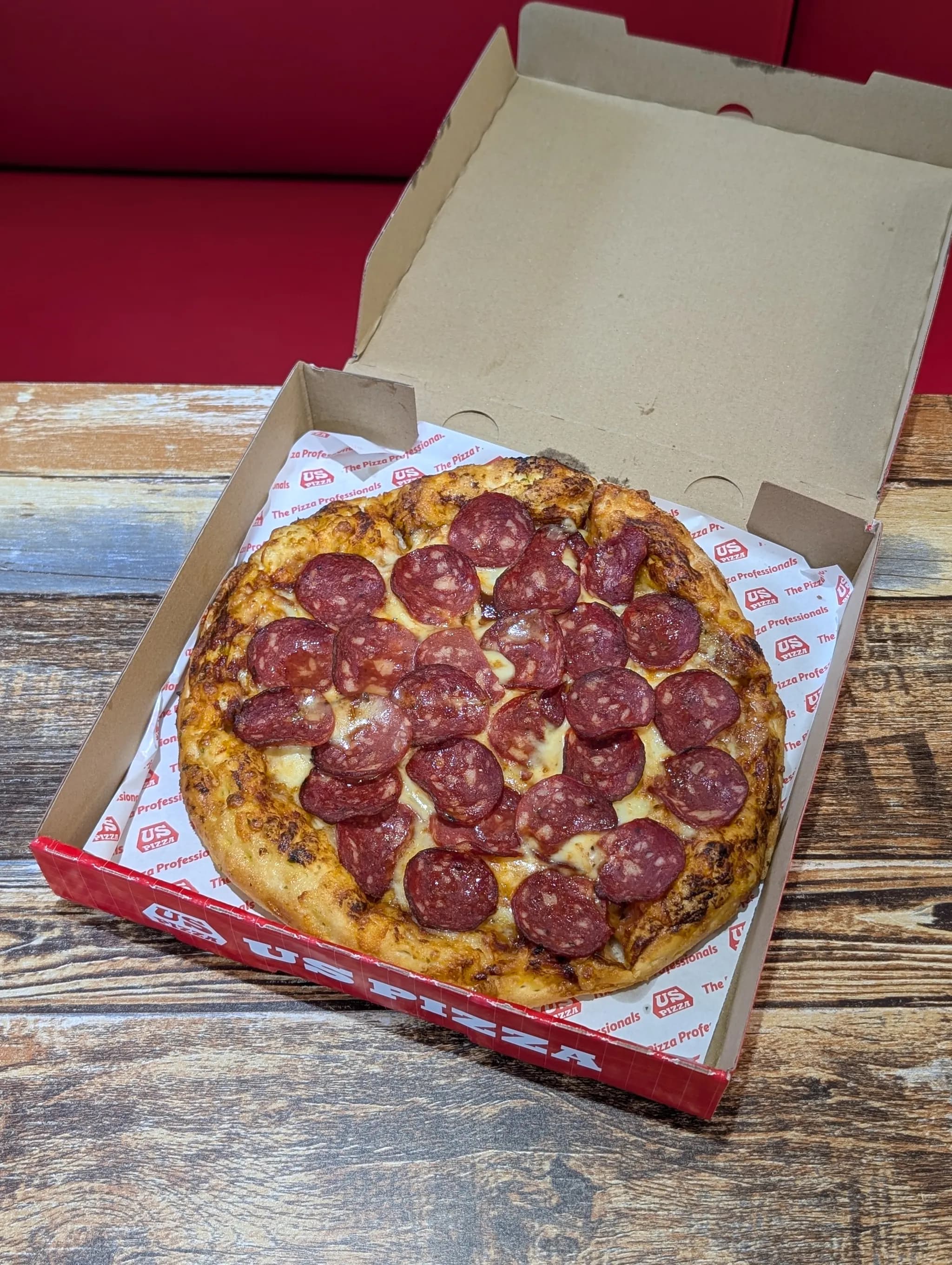 US Favourite Beef Original Hand-Tossed Pizza from US Pizza in Singapore